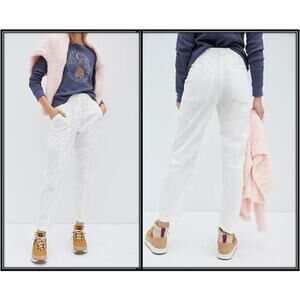 Anthropologie Maeve Alyx Seamed Utility Pants